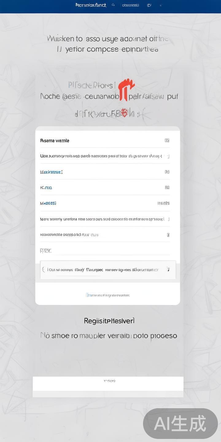 用户可通过官方网站或正规授权渠道进入平台，点击注册